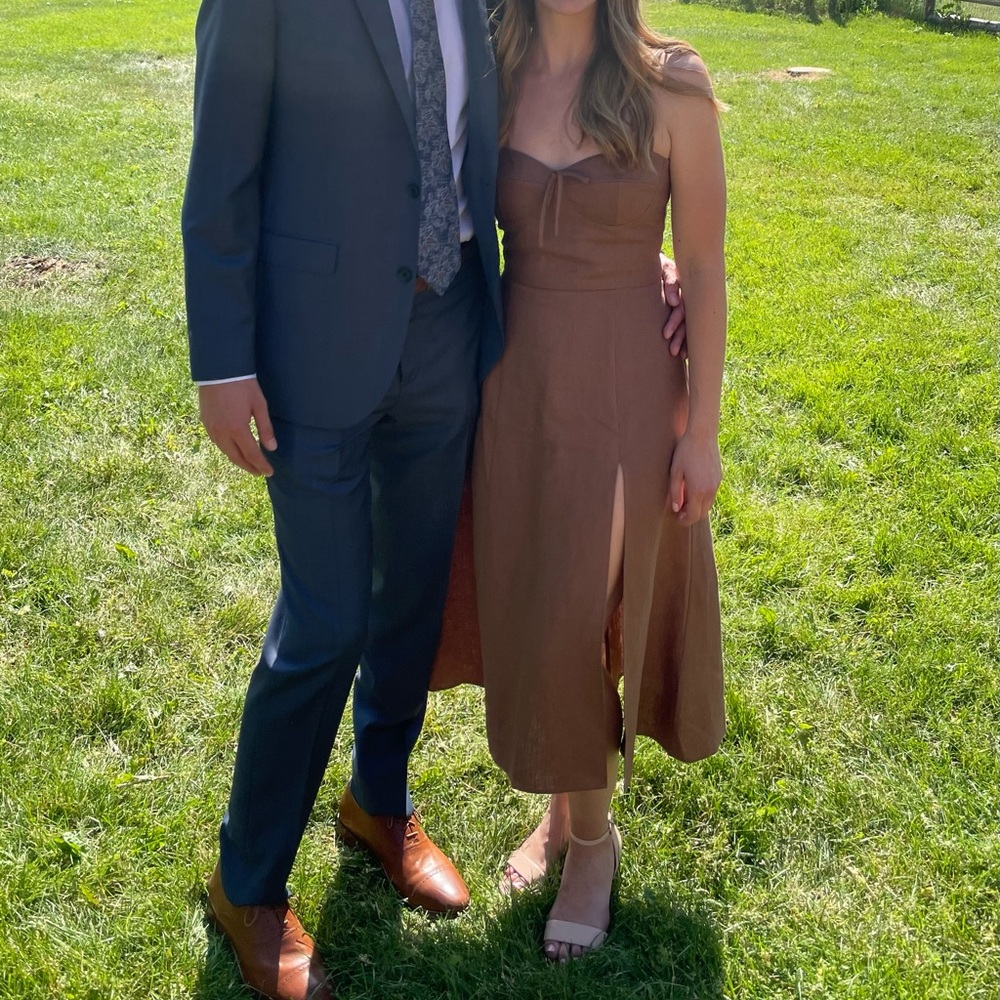 Reformation linen dress